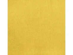 Poltrona com apoio de pés veludo amarelo