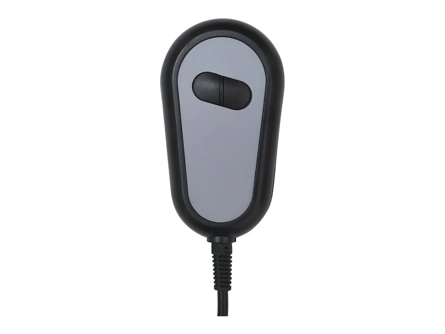 Poltrona Confortável | Poltrona reclinável elétrica tecido cinzento-escuro SHL761105