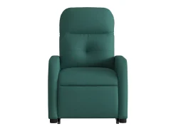 Poltrona Confortável | Poltrona reclinável elevatória tecido verde-escuro SHL940860