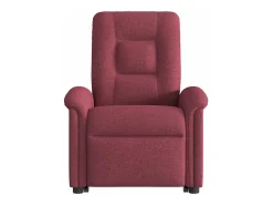 Poltrona Confortável | Poltrona reclinável elevatória elétrica tecido vermelho-tinto SHL702008