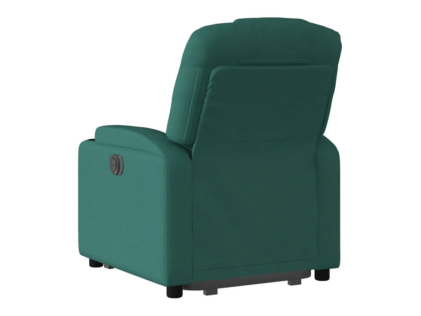 Poltrona Confortável | Poltrona reclinável elevatória tecido verde-escuro SHL710661