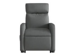 Poltrona Confortável | Poltrona reclinável elevatória tecido cinzento-escuro SHL829170