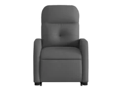 Poltrona Confortável | Poltrona reclinável elevatória tecido cinzento-escuro SHL561540