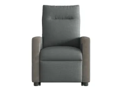 Poltrona Confortável | Poltrona reclinável elevatória elétrica tecido cinzento-escuro SHL555106