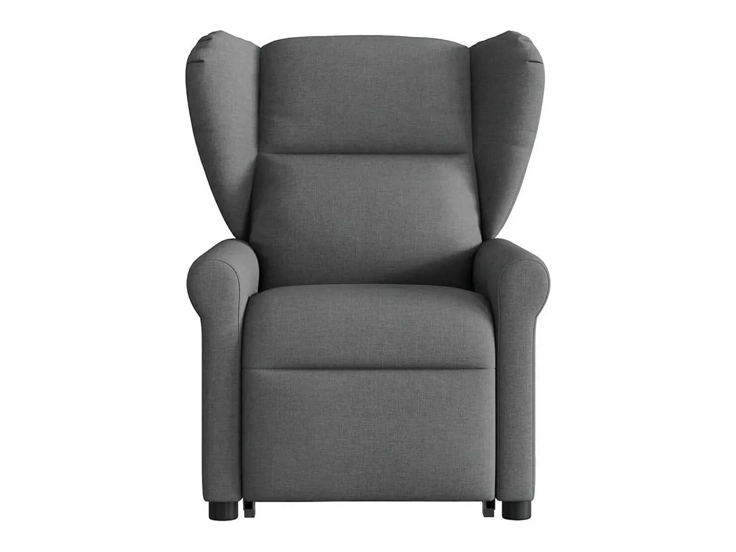 Poltrona Confortável | Poltrona reclinável elevatória tecido cinzento-escuro SHL103183