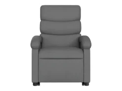 Poltrona Confortável | Poltrona reclinável elevatória tecido cinzento-escuro SHL289900