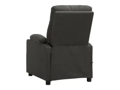 Poltrona Confortável | Poltrona reclinável elétrica tecido cinzento-escuro SHL693839
