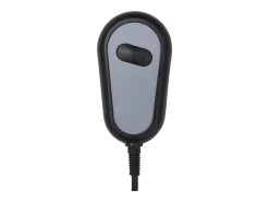 Poltrona Confortável | Poltrona reclinável elétrica tecido castanho-acinzentado SHL120646