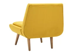 Poltrona Confortável em tecido amarelo SHL148553