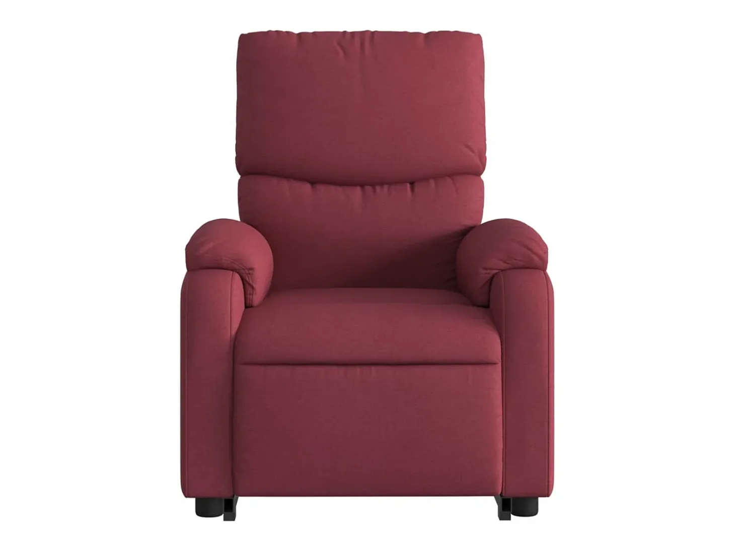 Poltrona de massagens reclin. elevatória tecido vermelho tinto SHL307500