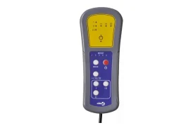 Poltrona de massagens reclinável tecido verde-escuro SHL600660