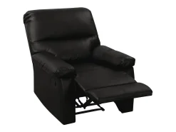 Poltrona de relaxamento "Lincoln" - 90 x 89 x 103 cm - Preto