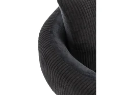 Poltrona de veludo com pernas de metal 70x61 h72 cm