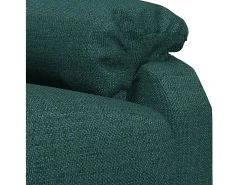 Poltrona elétrica reclinável tecido verde-escuro SHL733041
