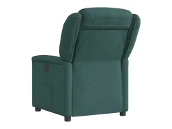 Poltrona elétrica reclinável tecido verde-escuro SHL251889