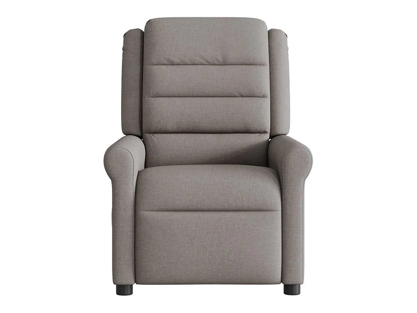 Poltrona elétrica reclinável tecido cinzento-acastanhado SHL965458