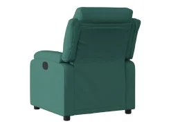 Poltrona elétrica reclinável tecido verde-escuro SHL687987