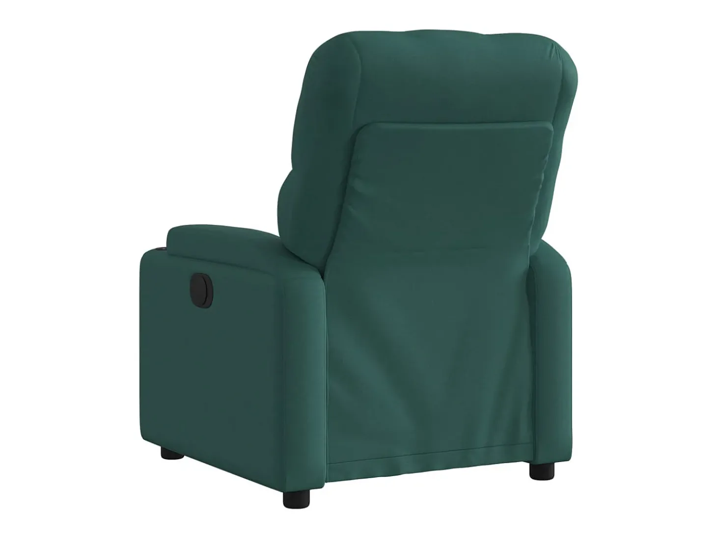 Poltrona elétrica reclinável tecido verde-escuro SHL338060