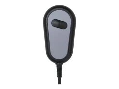 Poltrona elétrica reclinável tecido vermelho tinto SHL57925