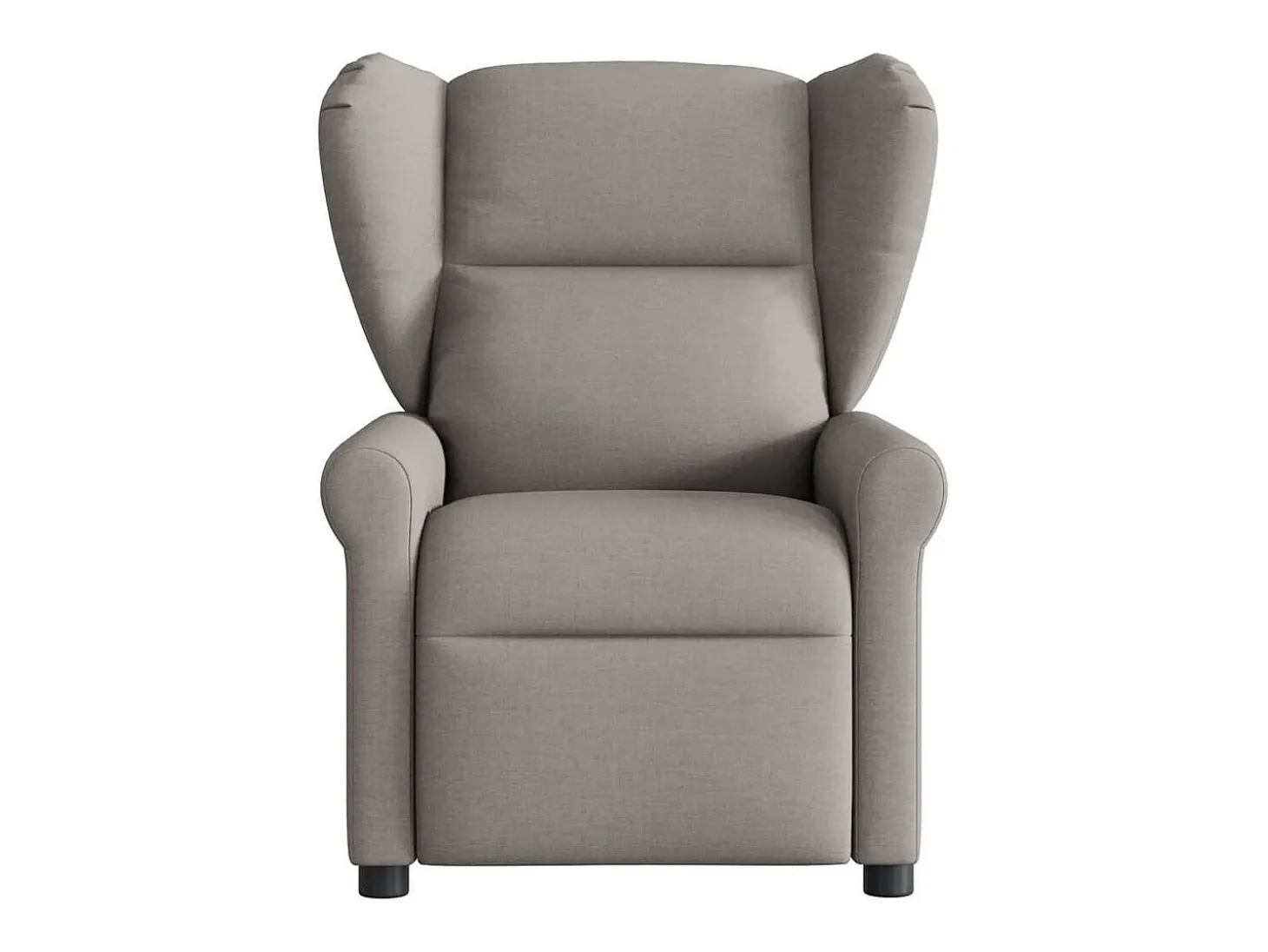 Poltrona elétrica reclinável tecido cinzento-acastanhado SHL598345