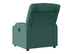 Poltrona elétrica reclinável tecido verde-escuro SHL681962