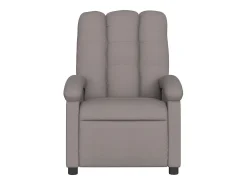 Poltrona elétrica reclinável tecido cinzento-acastanhado SHL535074