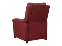 Poltrona elétrica reclinável tecido vermelho tinto SHL898828