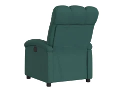 Poltrona elétrica reclinável tecido verde-escuro SHL384154