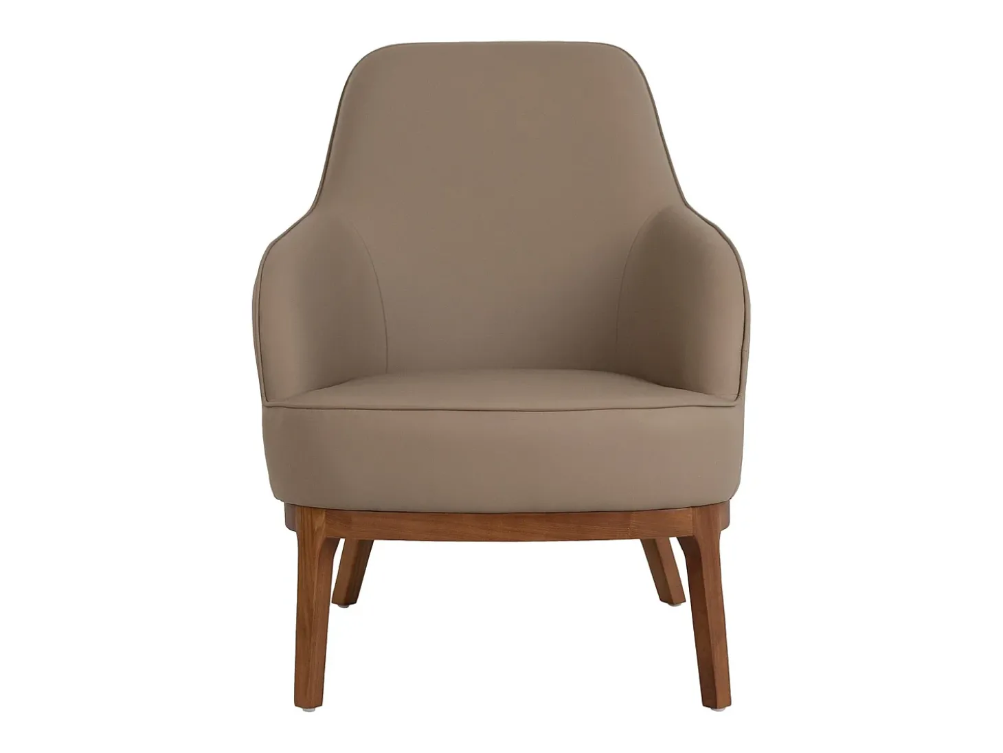 Poltrona em cuoro sintentico cinzento taupe 5043 ANGEL CERDA