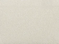 Poltrona em tecido bouclé cor branco sujo estilo contemporâneo NOUMARA