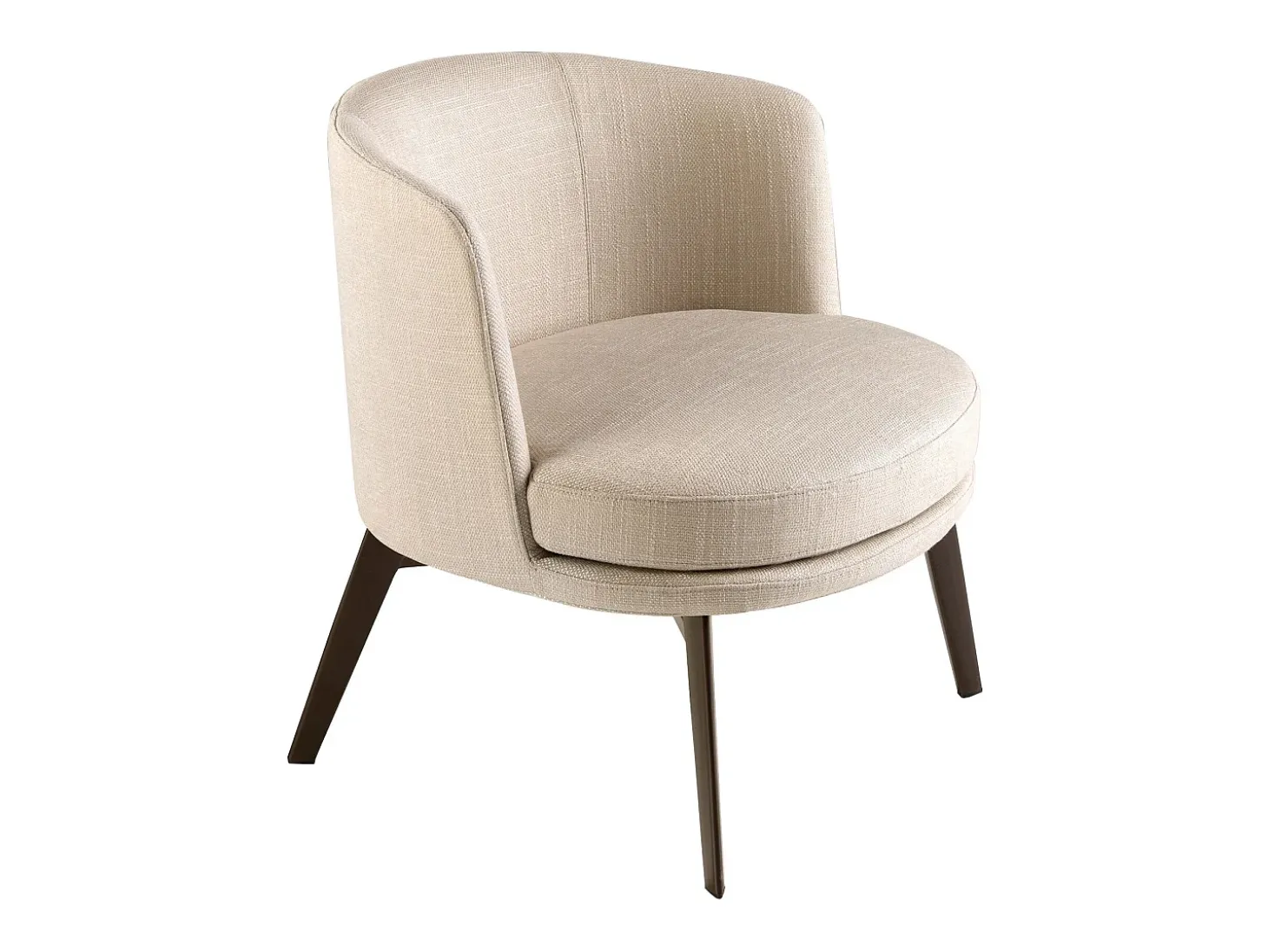 Poltrona em tecido creme 5108 ANGEL CERDA