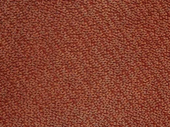 Poltrona em tecido texturizado cor terracota LOLEVA