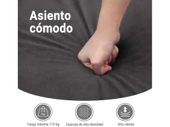 Poltrona massagens reclinável elevatória veludo vermelho tinto