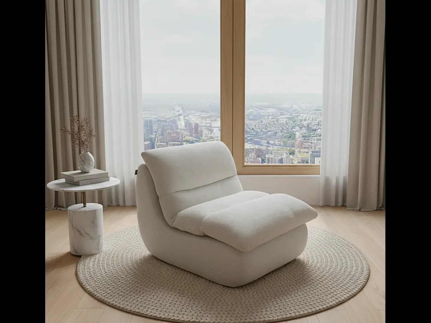 Poltrona Nuvia - branco