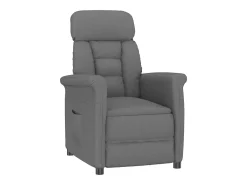 Poltrona Recliner Cinza Escuro Cinzento escuro SHL787001