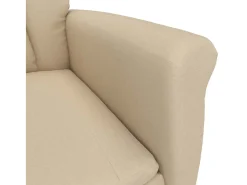 Poltrona Recliner Creme Creme 70.5x96.5x95 cm SHL987997