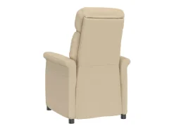 Poltrona Recliner Creme Creme 70.5x96.5x95 cm SHL987997