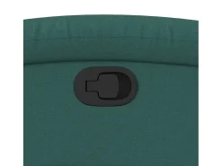 Poltrona Reclinável | Poltrona Confortável Relax tecido verde-escuro SHL438438