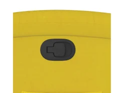 Poltrona Reclinável | Poltrona Confortável Relax veludo amarelo SHL813462