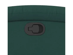 Poltrona Reclinável | Poltrona Confortável Relax tecido verde-escuro SHL753534