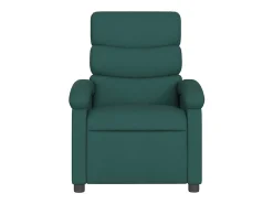 Poltrona Reclinável | Poltrona Confortável Relax tecido verde-escuro SHL753534
