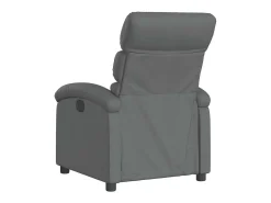 Poltrona Reclinável | Poltrona Confortável Relax tecido cinzento-escuro SHL502840