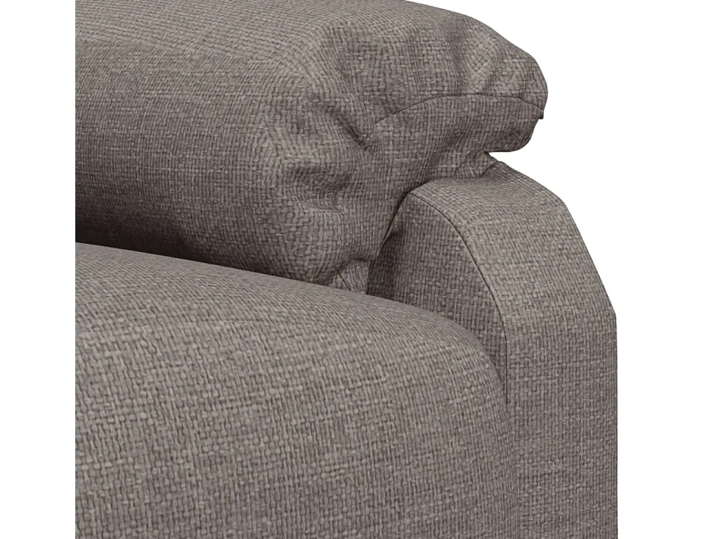Poltrona Reclinável | Poltrona Confortável Relax tecido cinzento-acastanhado SHL117789