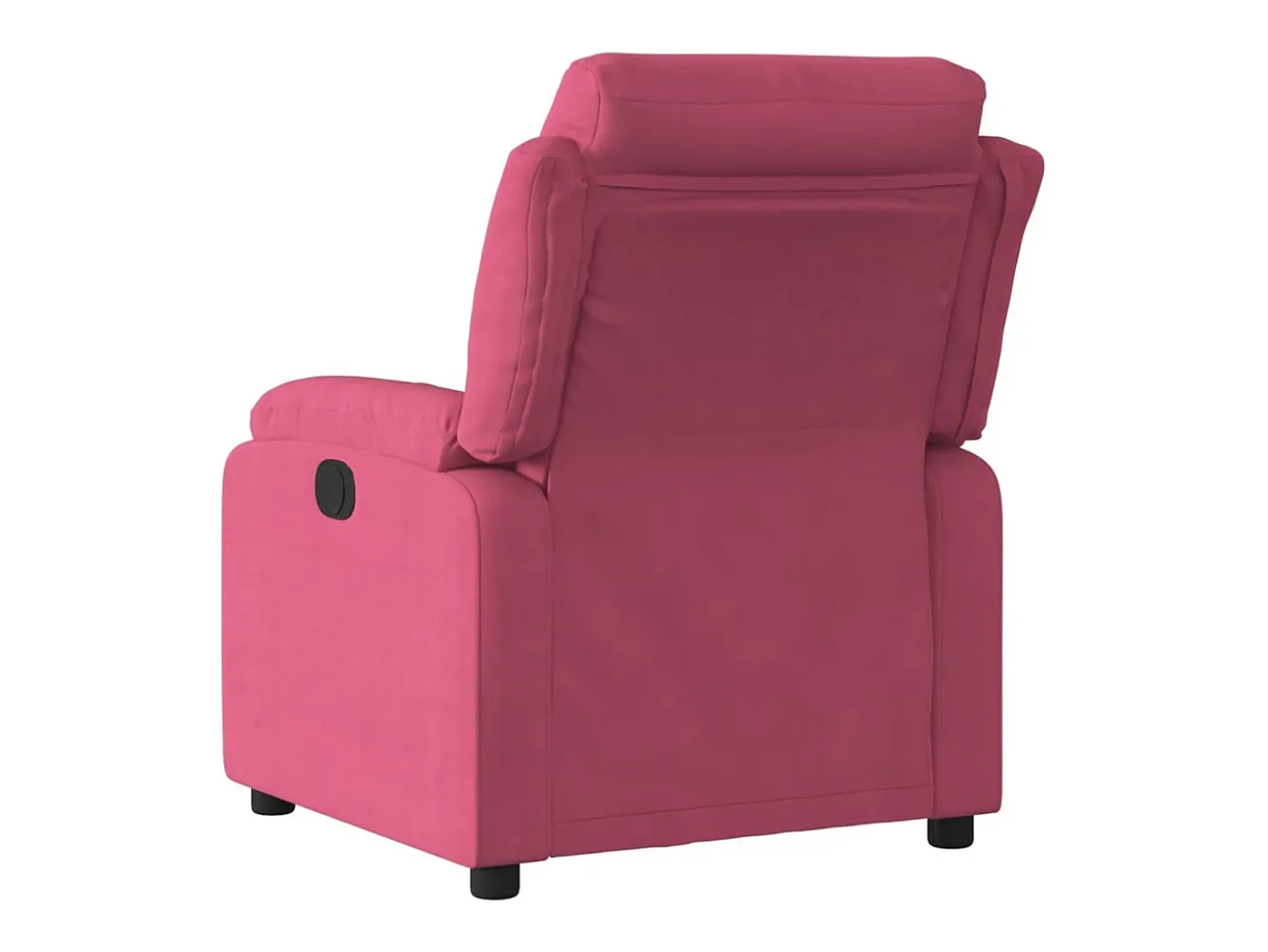 Poltrona Reclinável | Poltrona Confortável Relax veludo vermelho tinto SHL537040