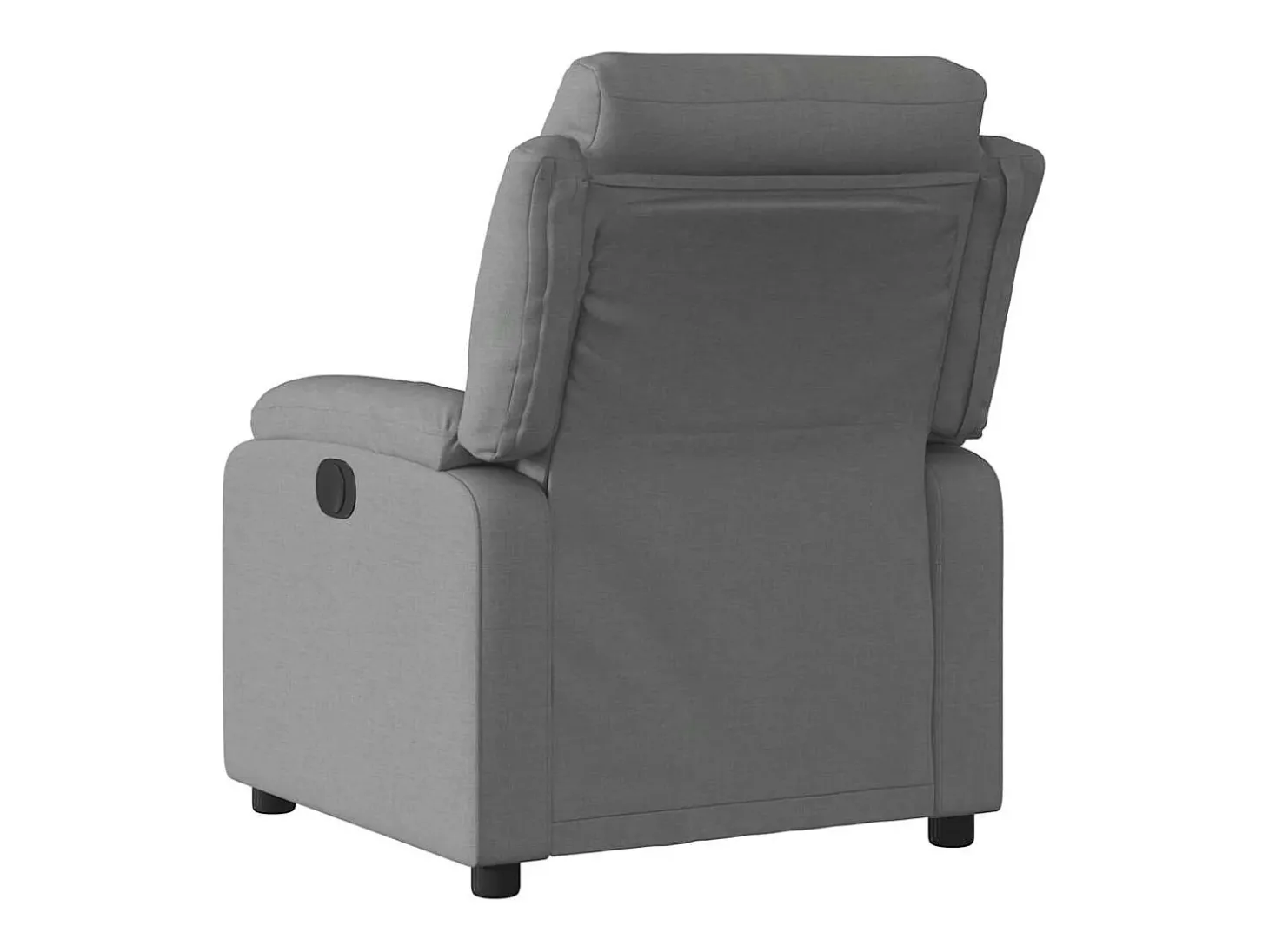 Poltrona Reclinável | Poltrona Confortável Relax tecido cinzento-escuro SHL386958
