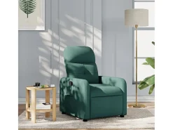 Poltrona Reclinável | Poltrona Confortável Relax tecido verde-escuro SHL427387