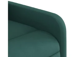 Poltrona Reclinável | Poltrona Confortável Relax tecido verde-escuro SHL427387