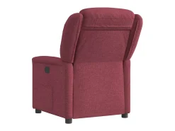 Poltrona Reclinável | Poltrona Confortável Relax tecido vermelho tinto SHL194418