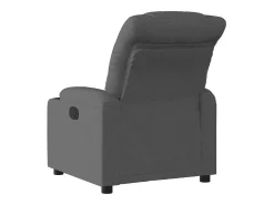 Poltrona Reclinável | Poltrona Confortável Relax tecido cinzento-escuro SHL360752