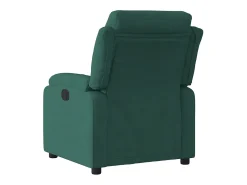 Poltrona Reclinável | Poltrona Confortável Relax veludo verde-escuro SHL839009